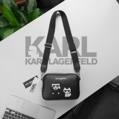 KARL LAGERFELD BLACK - TWIN LOGO