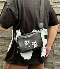 KARL LAGERFELD BLACK - TWIN LOGO