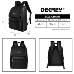 BALO DA DEGREY NẮP GẬP