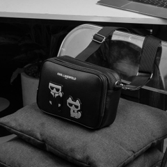 KARL LAGERFELD BLACK - TWIN LOGO