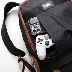 KARL LAGERFELD BROWN BACKPACK