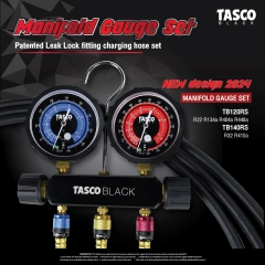 Đồng hồ áp suất ga đôi R22/R134a NEW TB120RS