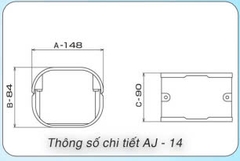 Khớp nối trơn AJ-10