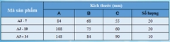 Khớp nối trơn AJ-10