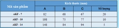Khớp nối 45 độ AKF-10