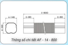 Ống mềm AF-10-800