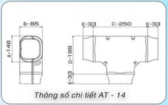 Khớp nối chữ T AT-10