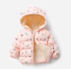 Áo khoác phao chần bông cho trẻ, áo bé trai bé gái mùa đông lạnh mùa xuân