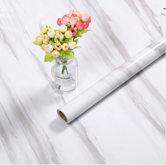 10/20m giấy dán tường Mẫu đá cẩm thạch Giấy dán tường tự dính Tủ bếp Phim nhà bếp Nhãn dán chống dầu mỡ Hình nền gạch cải tạo Nhãn dán máy tính để bàn