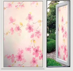 10m Giấy miếng dán kính tự dính, miếng dán kính nghệ thuật mờ đục, gia công và giao hàng theo yêu cầu