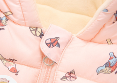 Áo khoác phao chần bông cho trẻ, áo bé trai bé gái mùa đông lạnh mùa xuân