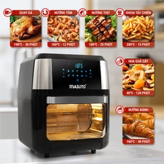 Nồi chiên không dầu Air Fryer Masuto LBAF037 - 12 lít