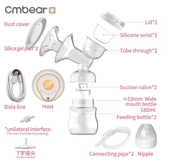 Máy hút sữa điện đôi Cmbear