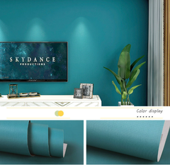 Giấy dán tường tự dính màu trơn dày chống thấm nước tự dính cho phòng ngủ ký túc xá sinh viên cho thuê nền tường giấy dán tường trang trí