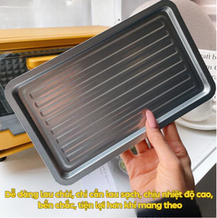 Lò nướng mini đa năng 2 tầng tiện dụng cho mọi gia đình, dung tích 12L công suất 800w, bếp nướng tiết kiệm điện năng