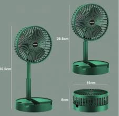Quạt Mini Tích Điện Sạc Nhanh Qua Cổng USB