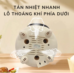 Nồi cơm điện Nk Media 1L 1,8L chính hãng, nồi nấu cơm nhanh lòng nồi chống dính 3 lớp giữ nhiệt cực lâu