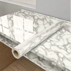 10/20m giấy dán tường Mẫu đá cẩm thạch Giấy dán tường tự dính Tủ bếp Phim nhà bếp Nhãn dán chống dầu mỡ Hình nền gạch cải tạo Nhãn dán máy tính để bàn