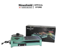 Bếp lẩu nướng điện đa năng Nineshield KB-303 – Thiết bị 2 trong 1 tiện ích cho gian bếp