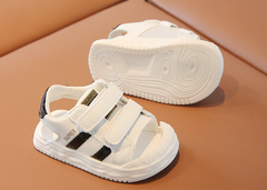 Một đôi giày sandal Hàn Quốc cho bé trai mùa hè 0-3 tuổi giày trẻ mới biết đi đế mềm cho bé gái giày trẻ mới biết đi hợp thời trang 2