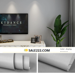 Giấy dán tường tự dính màu trơn dày chống thấm nước tự dính cho phòng ngủ ký túc xá sinh viên cho thuê nền tường giấy dán tường trang trí