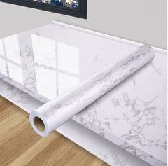 10/20m giấy dán tường Mẫu đá cẩm thạch Giấy dán tường tự dính Tủ bếp Phim nhà bếp Nhãn dán chống dầu mỡ Hình nền gạch cải tạo Nhãn dán máy tính để bàn