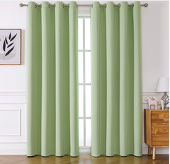 Rèm cửa dệt mịn, có độ chính xác cao, màu trơn, rèm cản sáng.