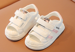 Một đôi giày sandal Hàn Quốc cho bé trai mùa hè 0-3 tuổi giày trẻ mới biết đi đế mềm cho bé gái giày trẻ mới biết đi hợp thời trang 2