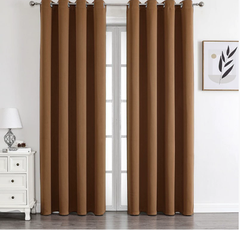 Rèm cửa dệt mịn, có độ chính xác cao, màu trơn, rèm cản sáng.