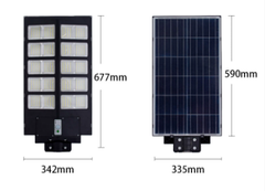 Đèn đường tích hợp năng lượng mặt trời ngoài trời HAKAQA đèn cảm ứng đèn sân vườn năng lượng mặt trời đèn đường công suất cao ngoài trời