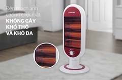 Đèn Sưởi Điện Hồng Ngoại 3 Bóng Sunhouse SHD7022 Công Suất Cao, Sưởi Làm Ấm Phòng Ngủ, Phòng Khách