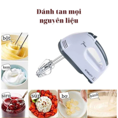 Máy đánh trứng mini cầm tay - 7 chế độ