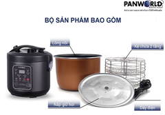 Máy làm tỏi đen đa năng Panworld PW-1222- Làm sữa chua, kim chi, hấp tiệt trùng| Bảo hành 12 tháng