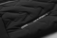 Áo khoác cotton nam mùa thu và mùa đông cừu cừu rộng rãi kích thước sang trọng quần áo cotton nam mùa đông giải trí ngoài trời ấm áp và lạnh áo khoác đệm nhỏ