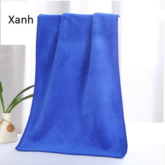 Khăn mặt khăn tắm màu 35x75cm, 70x140cm