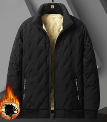 Áo khoác cotton nam mùa thu và mùa đông cừu cừu rộng rãi kích thước sang trọng quần áo cotton nam mùa đông giải trí ngoài trời ấm áp và lạnh áo khoác đệm nhỏ