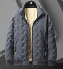 Áo khoác cotton nam mùa thu và mùa đông cừu cừu rộng rãi kích thước sang trọng quần áo cotton nam mùa đông giải trí ngoài trời ấm áp và lạnh áo khoác đệm nhỏ