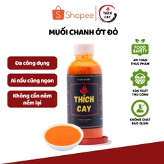 Muối chanh ớt đỏ 120ml