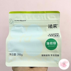 Gumpaste Fleur Couleur trắng hương sữa – Kẹo đường tạo hình hoa lá