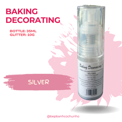 Bình xịt nhũ thực phẩm - Bình xịt nhũ thực phẩm trang trí bánh kem - tạo hiệu ứng ánh kim sang trọng