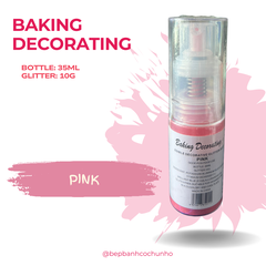 Bình xịt nhũ thực phẩm - Bình xịt nhũ thực phẩm trang trí bánh kem - tạo hiệu ứng ánh kim sang trọng
