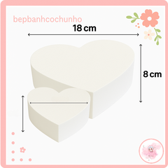 Mút xốp tim