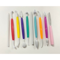 Bộ Tools 10 Cây Làm Fondant Bánh Các Loại