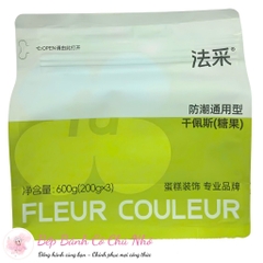 Gumpaste tạo hình Fleur Couleur (kẹo đường) Màu trắng thông dụng