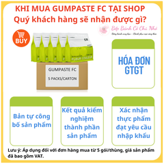 Gumpaste Fleur Couleur màu – Kẹo đường tạo hình hoa lá