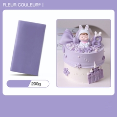 Gumpaste Fleur Couleur trắng hương sữa – Kẹo đường tạo hình hoa lá