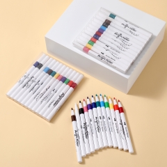 Bộ 12 màu acrylic Bút Đánh Dấu màu chống thấm nước nhanh khô trẻ em vẽ tay diy