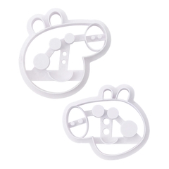 Khuôn nhấn heo peppa (bố + mẹ)