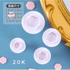 Bộ khuôn cắt mini tạo hình nhiều mẫu