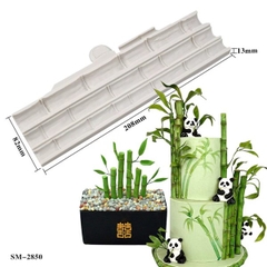 Khuôn Silicon 3 ống trúc dài